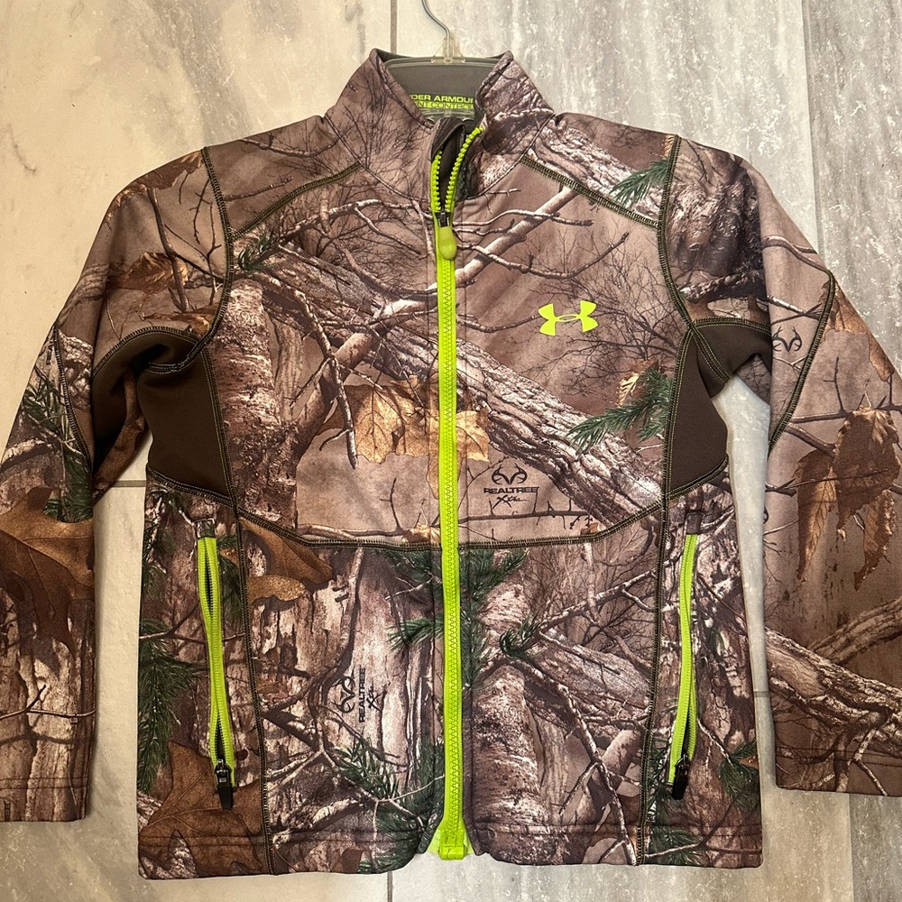 Under Armour scent control hunting jacket.